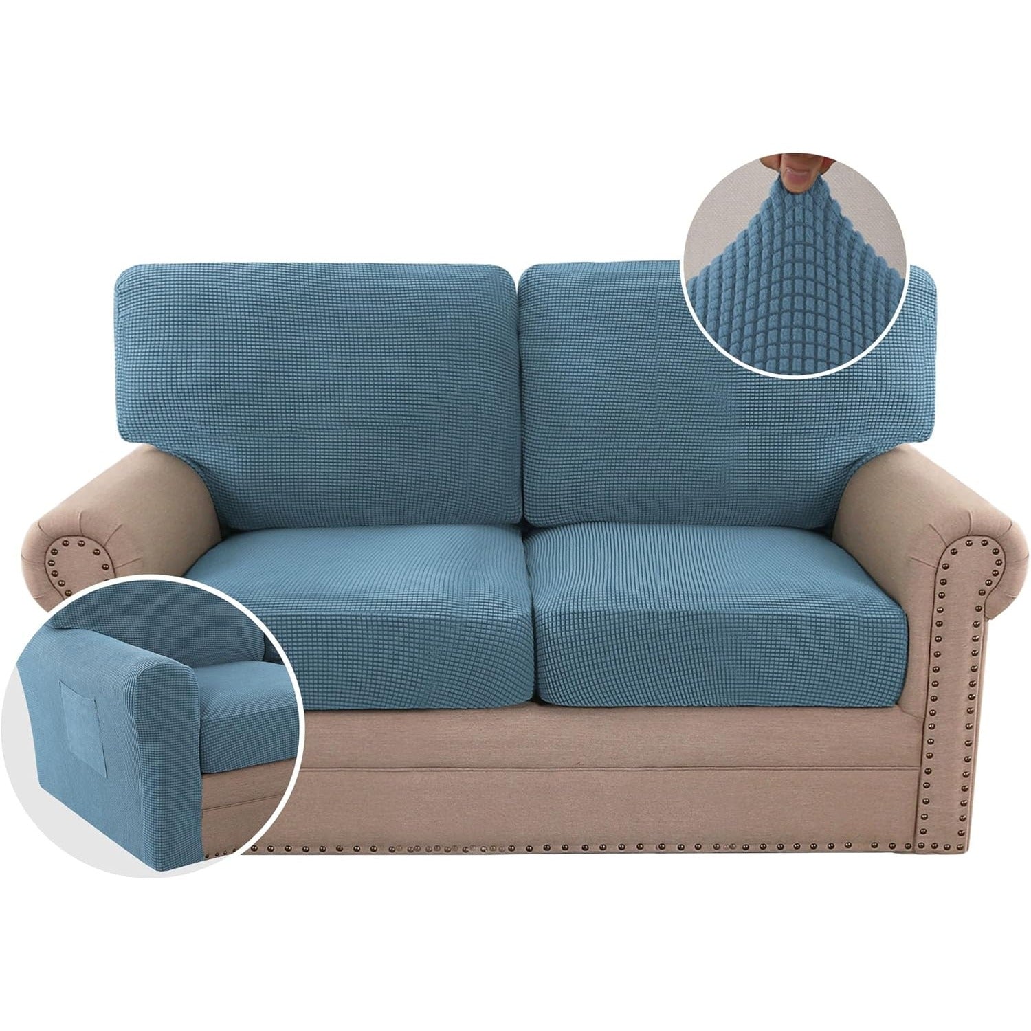 Multi-Pieces Chair Covers Stretch Couch Covers