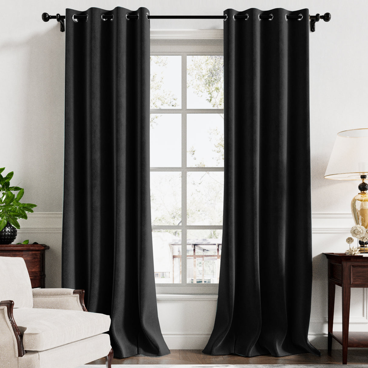 Velvet Curtains