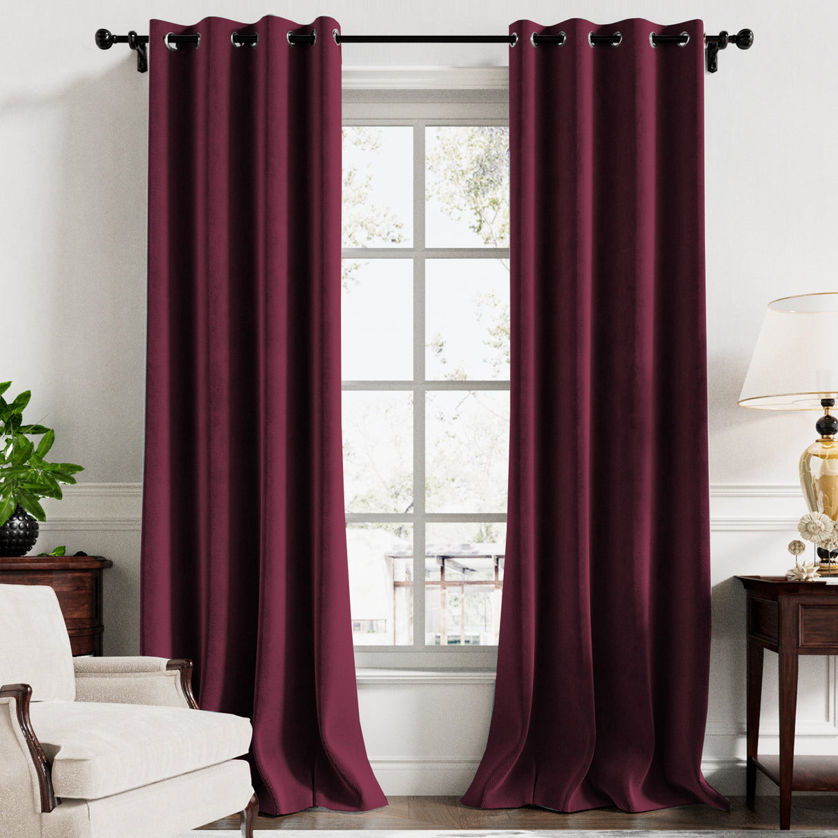 Velvet Curtains