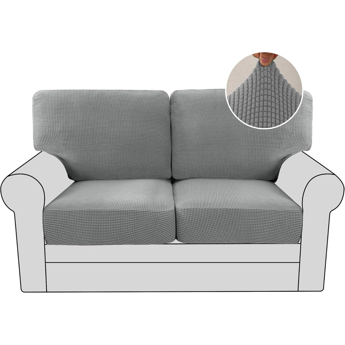 Multi-Pieces Chair Covers Stretch Couch Covers