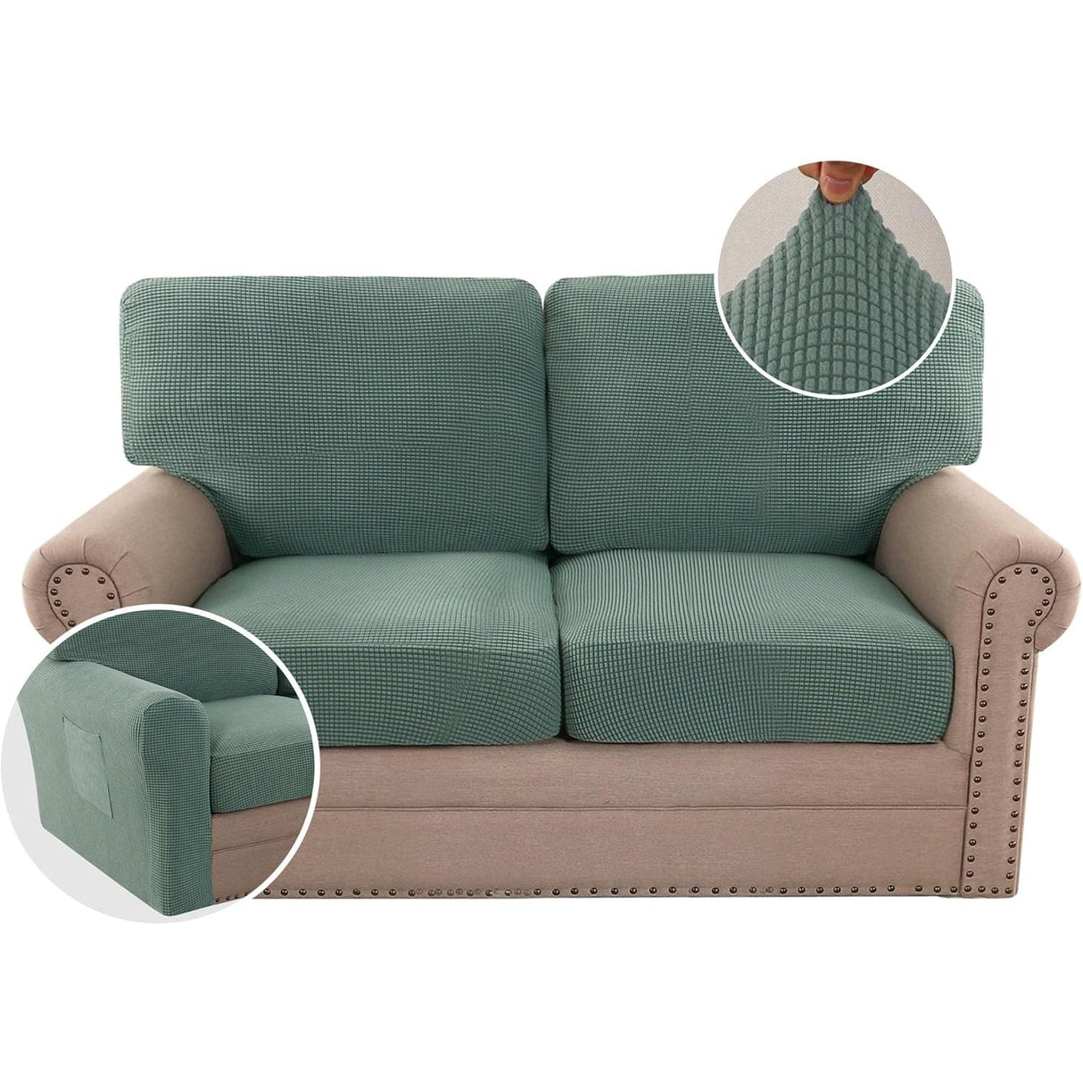 Multi-Pieces Chair Covers Stretch Couch Covers