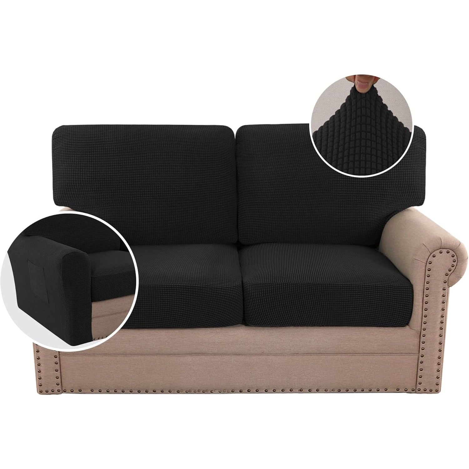 Multi-Pieces Chair Covers Stretch Couch Covers