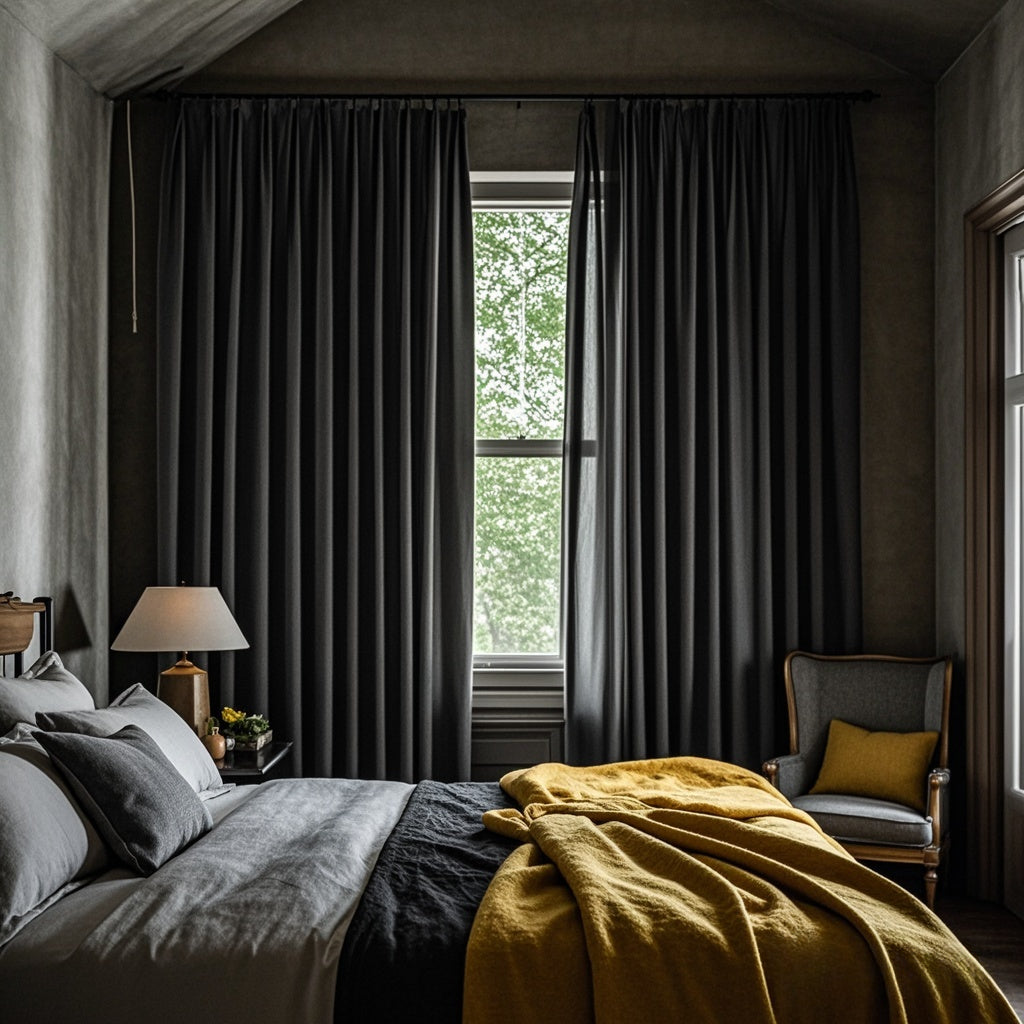 ?special discount?100% Blackout Thermal Insulated Blackout Curtains for Bedroom