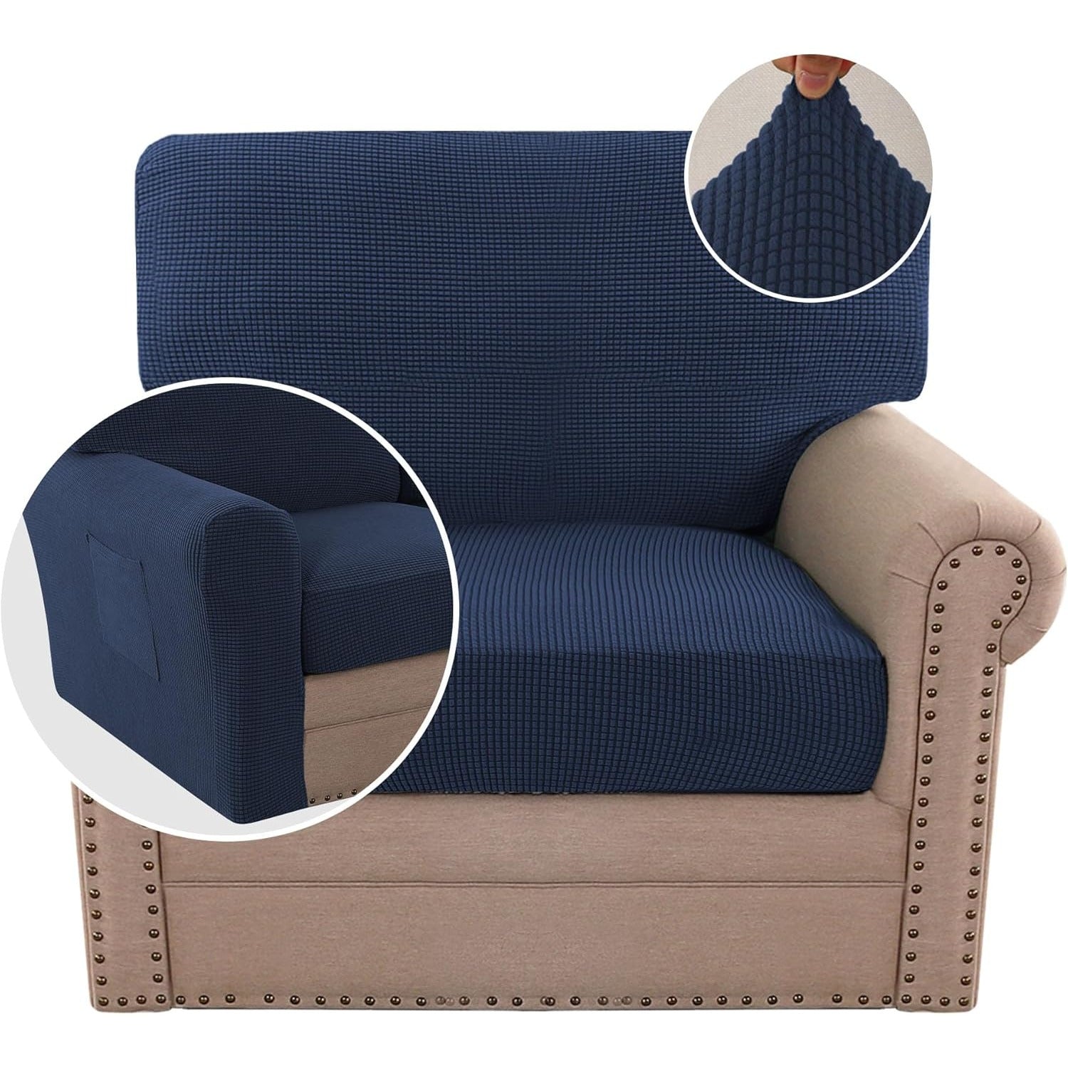 Multi-Pieces Chair Covers Stretch Couch Covers