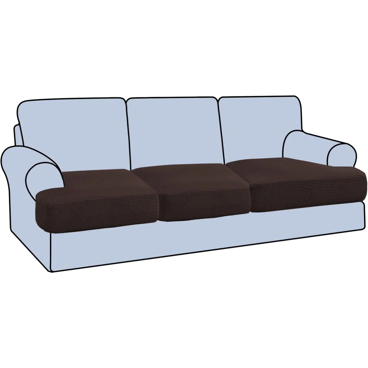 Stretch T Cushion Chair Sofa Slipcover