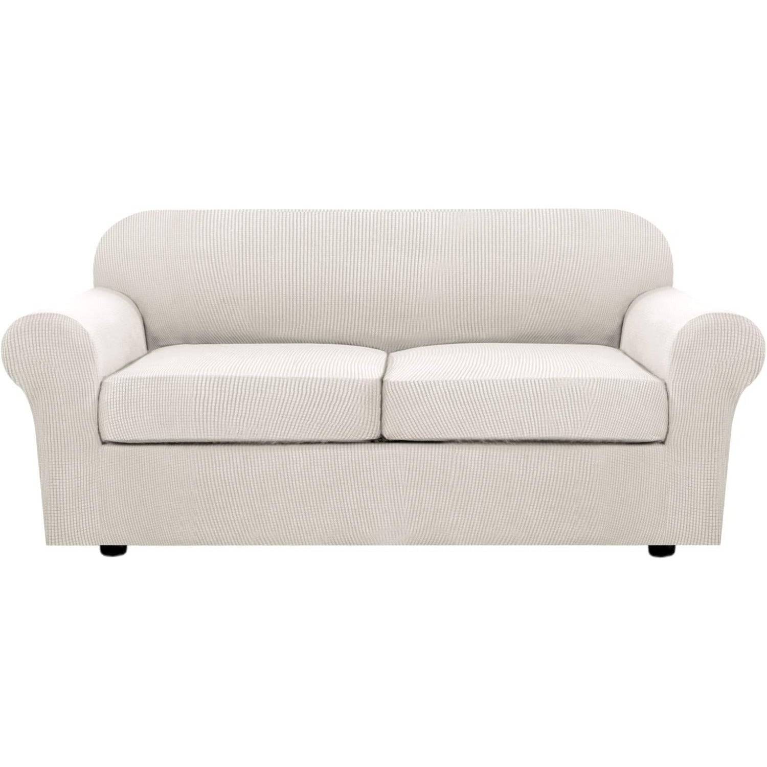 4 Piece Stretch Couch Covers for Cushion Couch Sofa Furniture Slipcovers