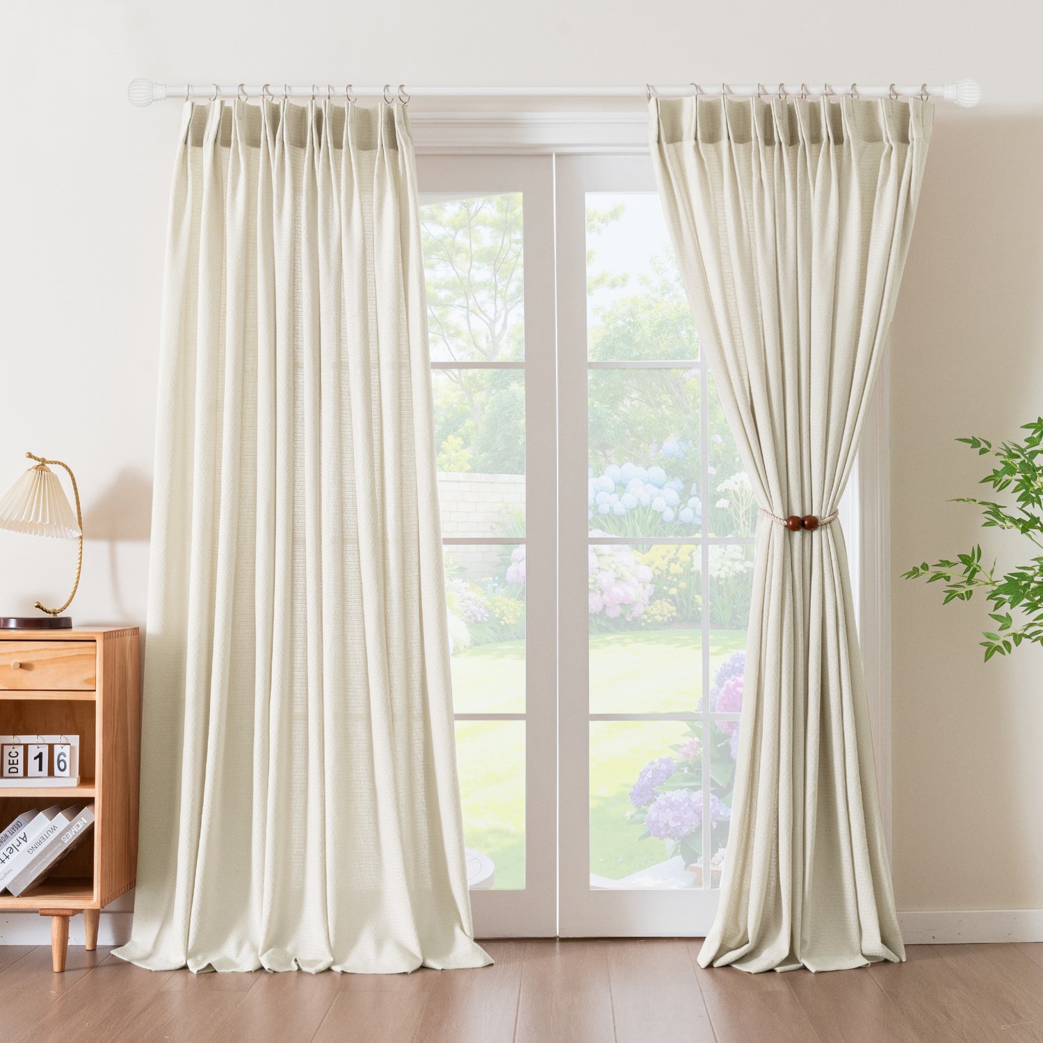 Nira European style jacquard Sheer Curtain