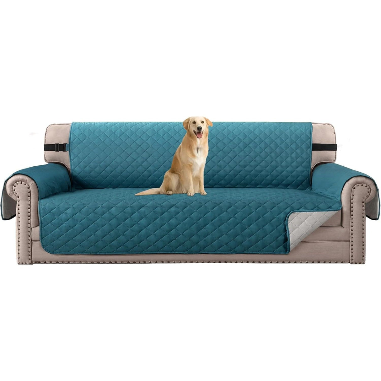 Reversible Chair Covers Water Repellent Chair Slipcover for Dogs Pets Furniture Protector