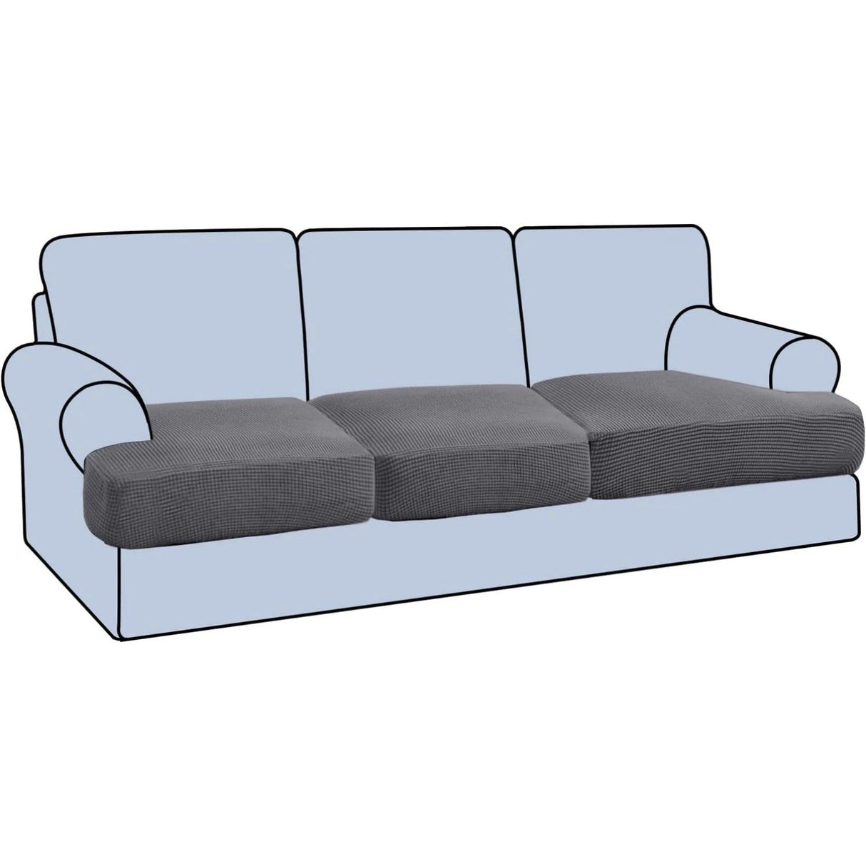 Stretch T Cushion Chair Sofa Slipcover