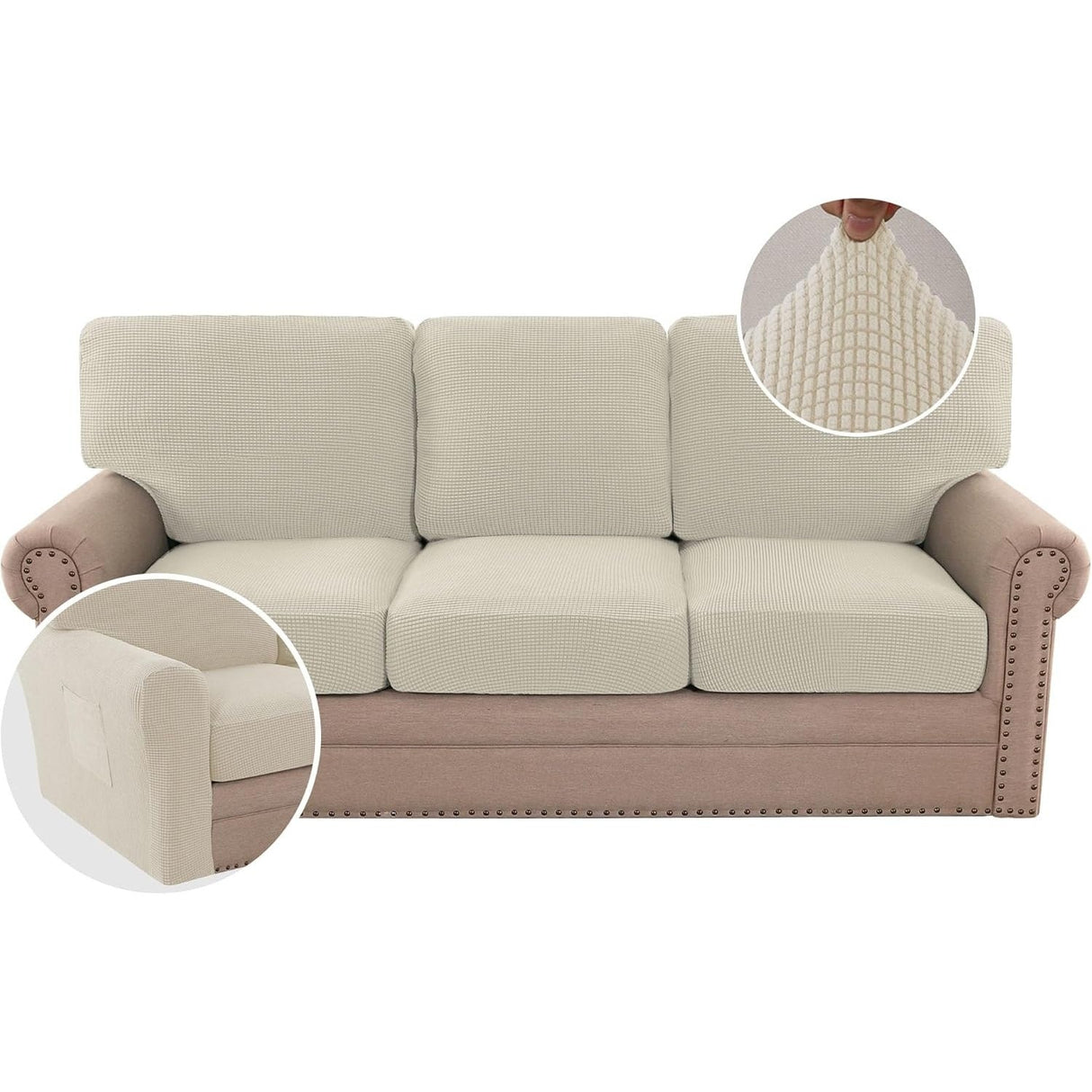 Multi-Pieces Chair Covers Stretch Couch Covers