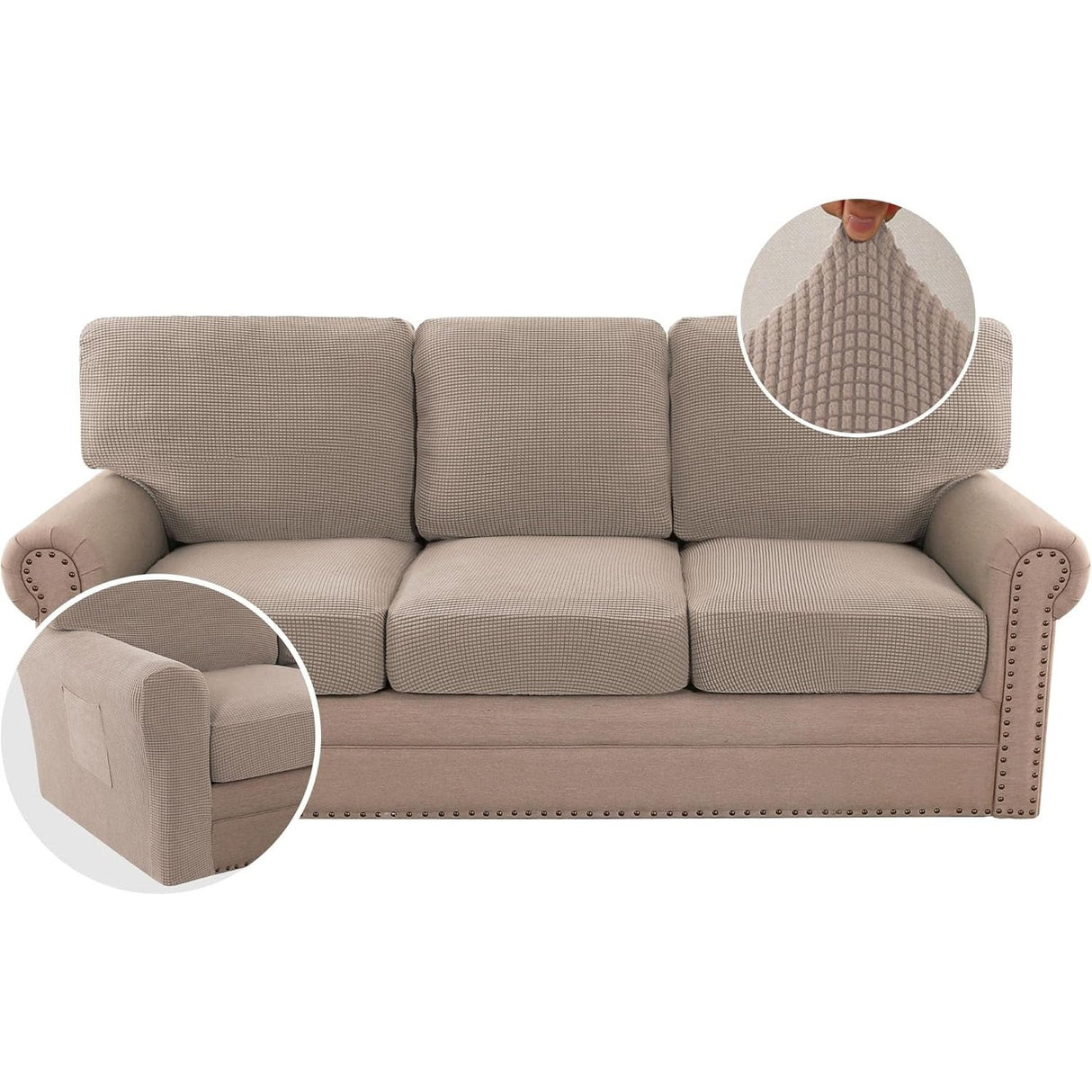 Multi-Pieces Chair Covers Stretch Couch Covers