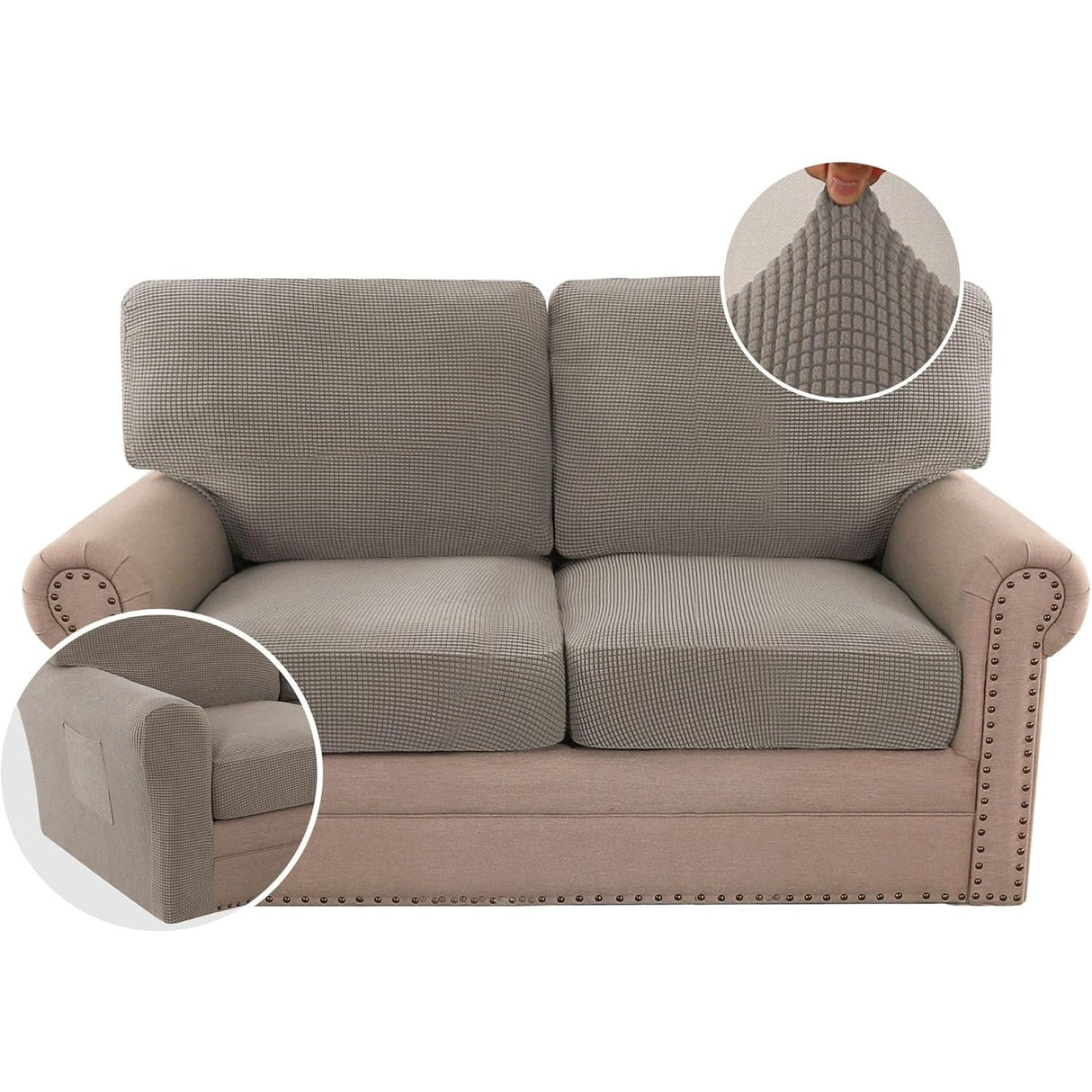 Multi-Pieces Chair Covers Stretch Couch Covers