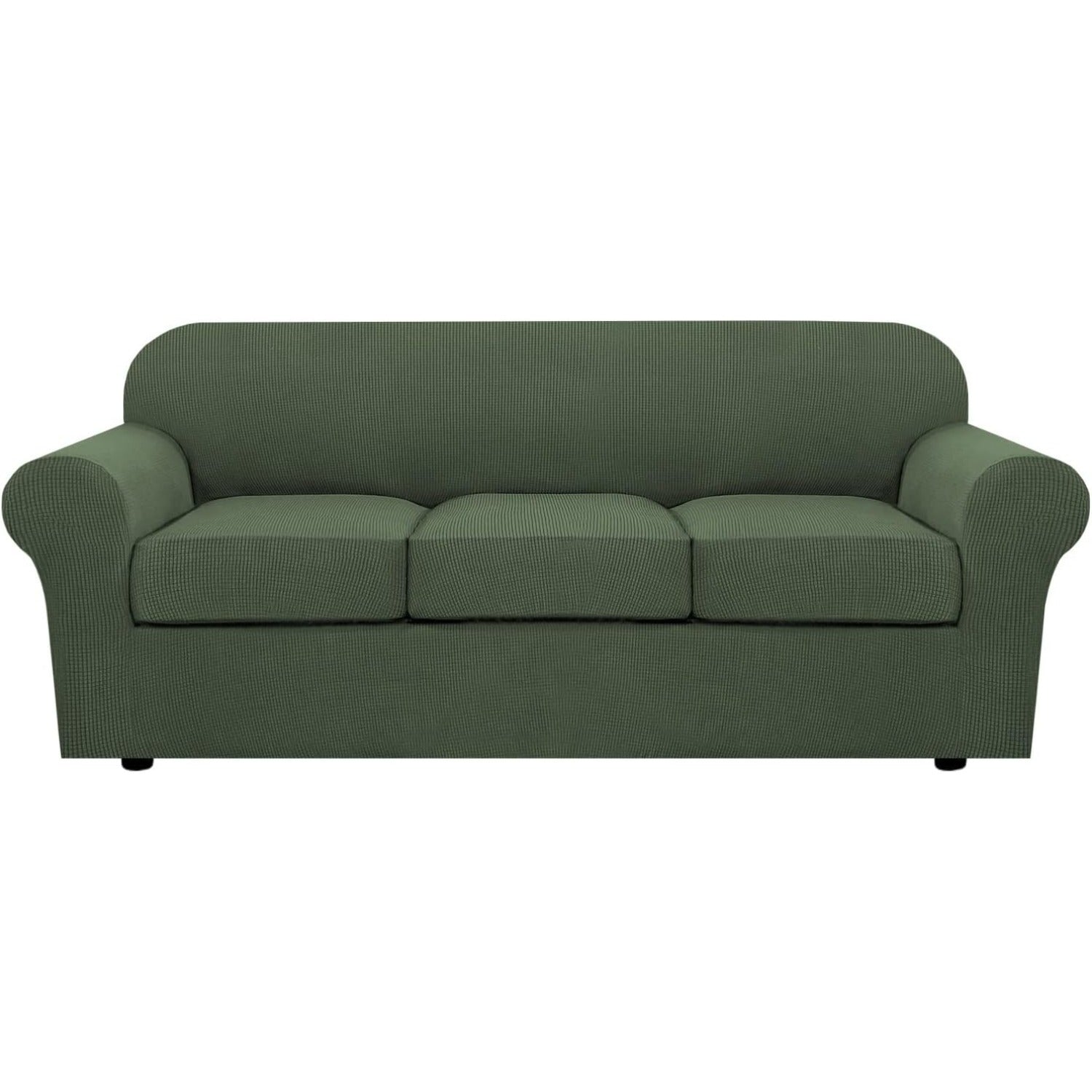 4 Piece Stretch Couch Covers for Cushion Couch Sofa Furniture Slipcovers