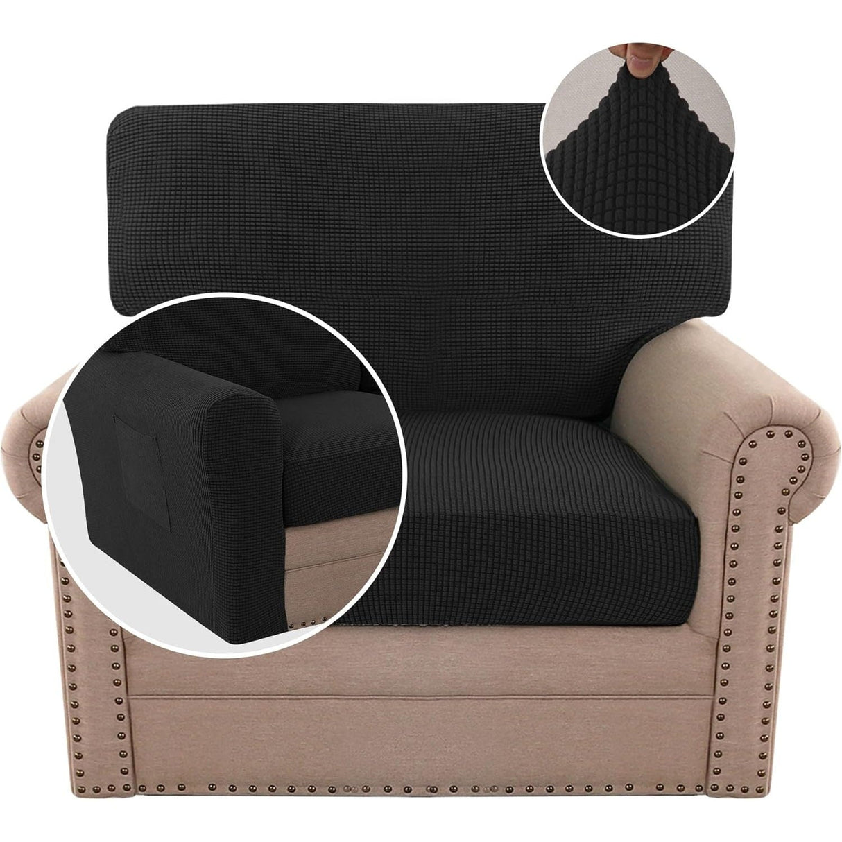 Multi-Pieces Chair Covers Stretch Couch Covers