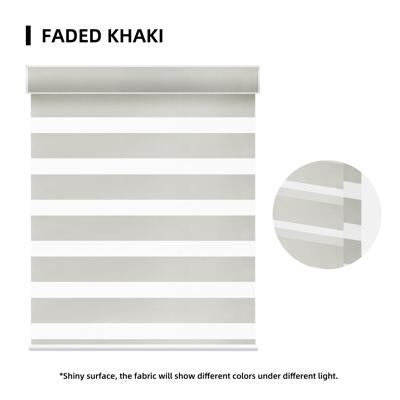 Motorized Zebra Shades 100% Blackout 95mm Chloris