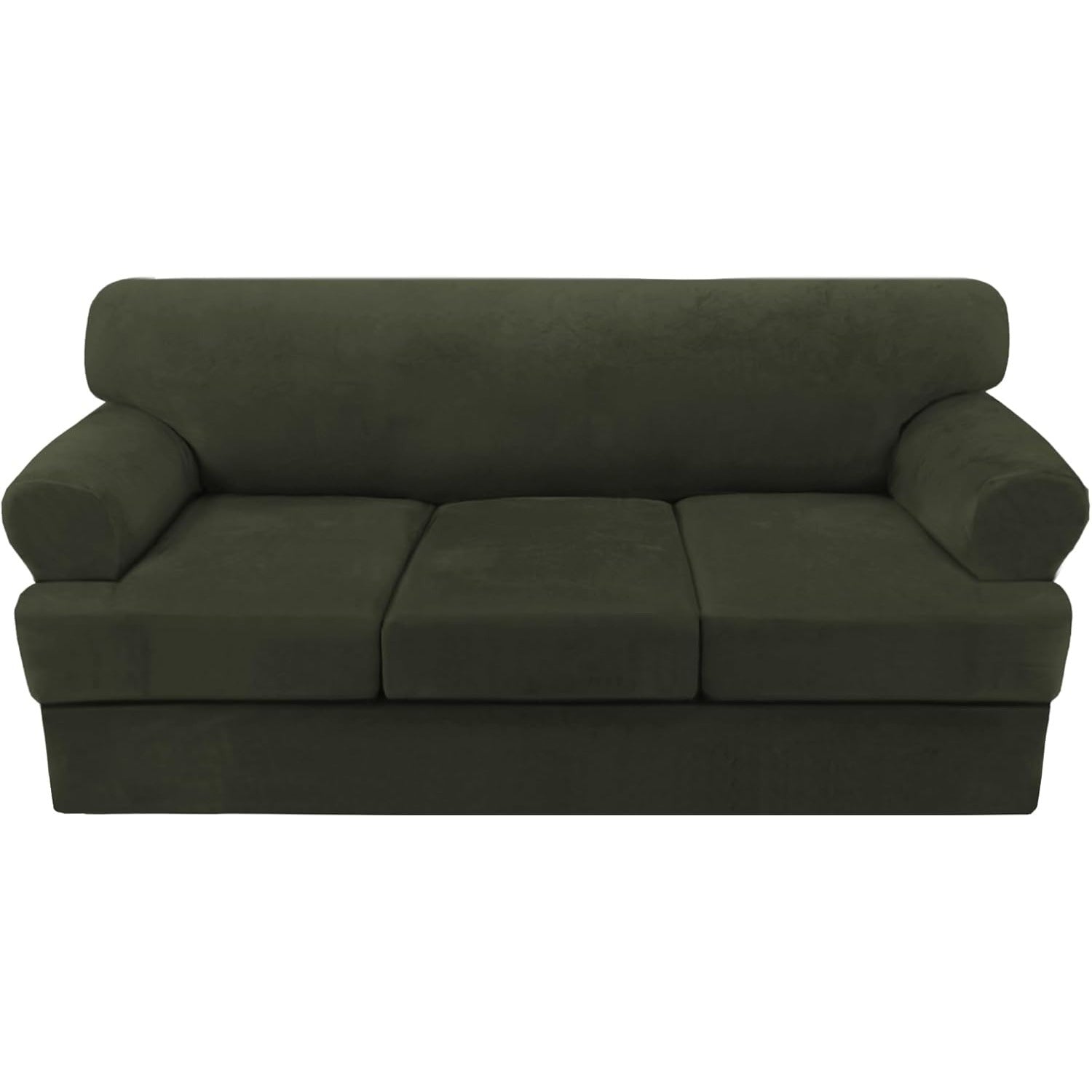 Sofa Slipcovers Thick Velvet Couch Cover Stretch T Cushion Sofa Covers Individual T Cushion Covers,