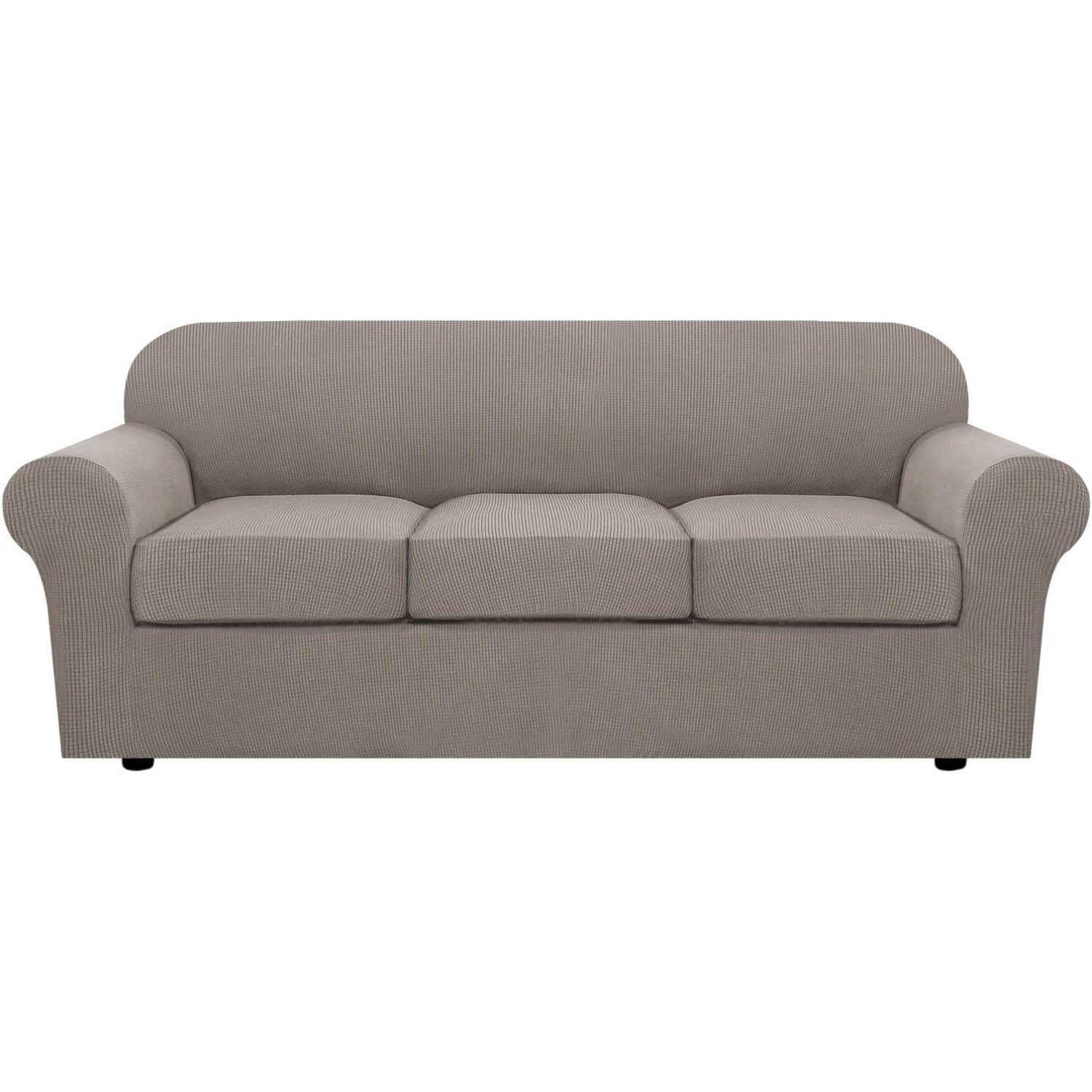 4 Piece Stretch Couch Covers for Cushion Couch Sofa Furniture Slipcovers
