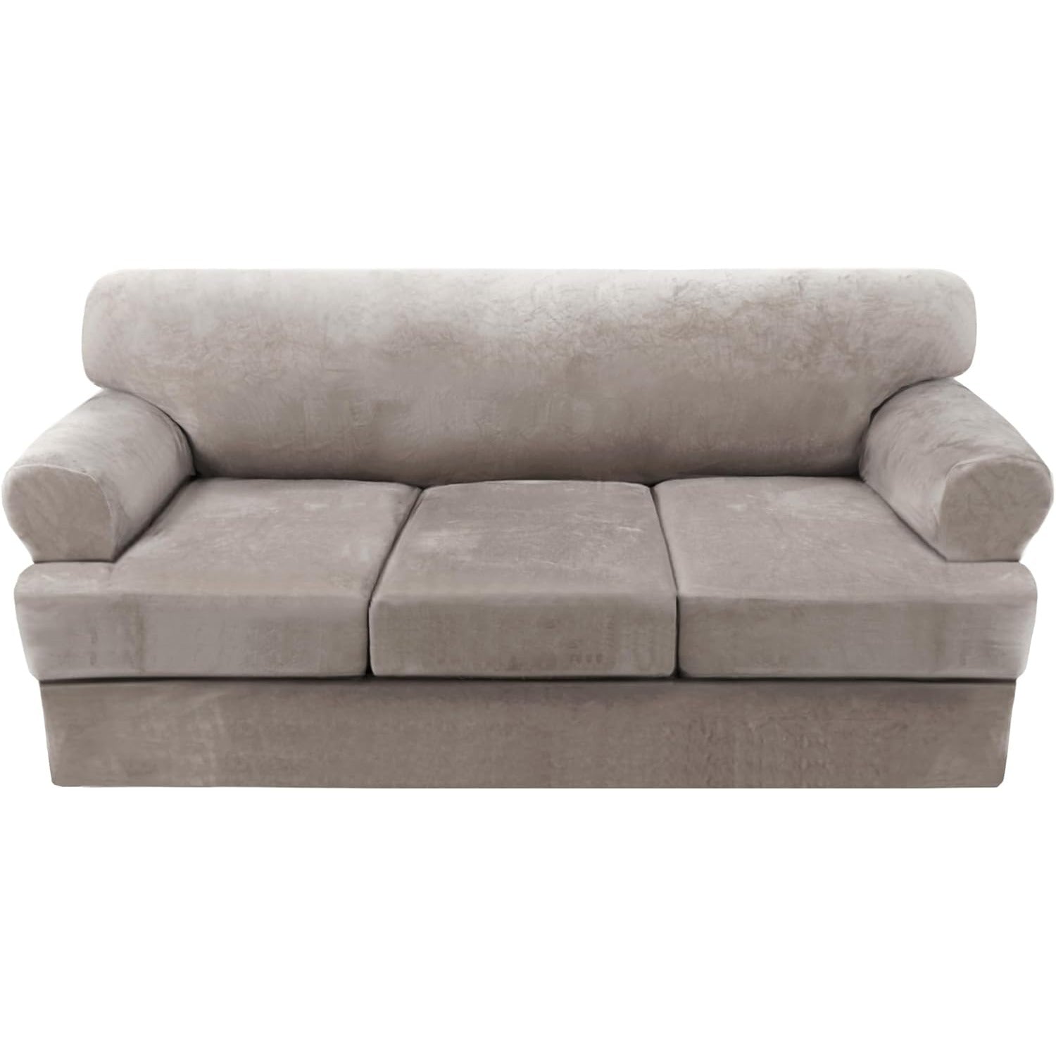 Sofa Slipcovers Thick Velvet Couch Cover Stretch T Cushion Sofa Covers Individual T Cushion Covers,