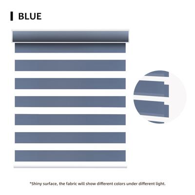 Motorized Zebra Shades 90% Blackout 95mm Astrid