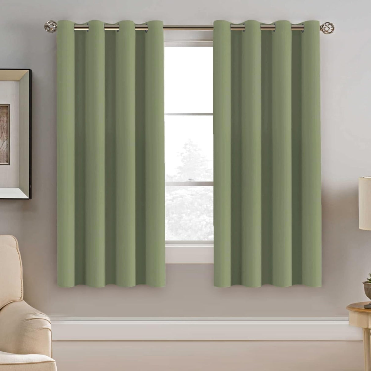 H.VERSAILTEX Doorway Curtain Blackout Closet Door Curtain Room Divider