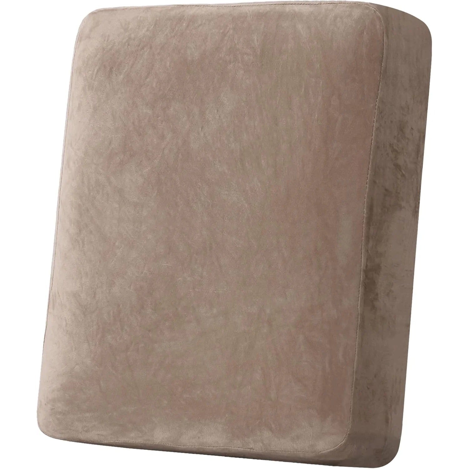 Velvet Stretch Couch Cushion Cover Plush Cushion Slipcover