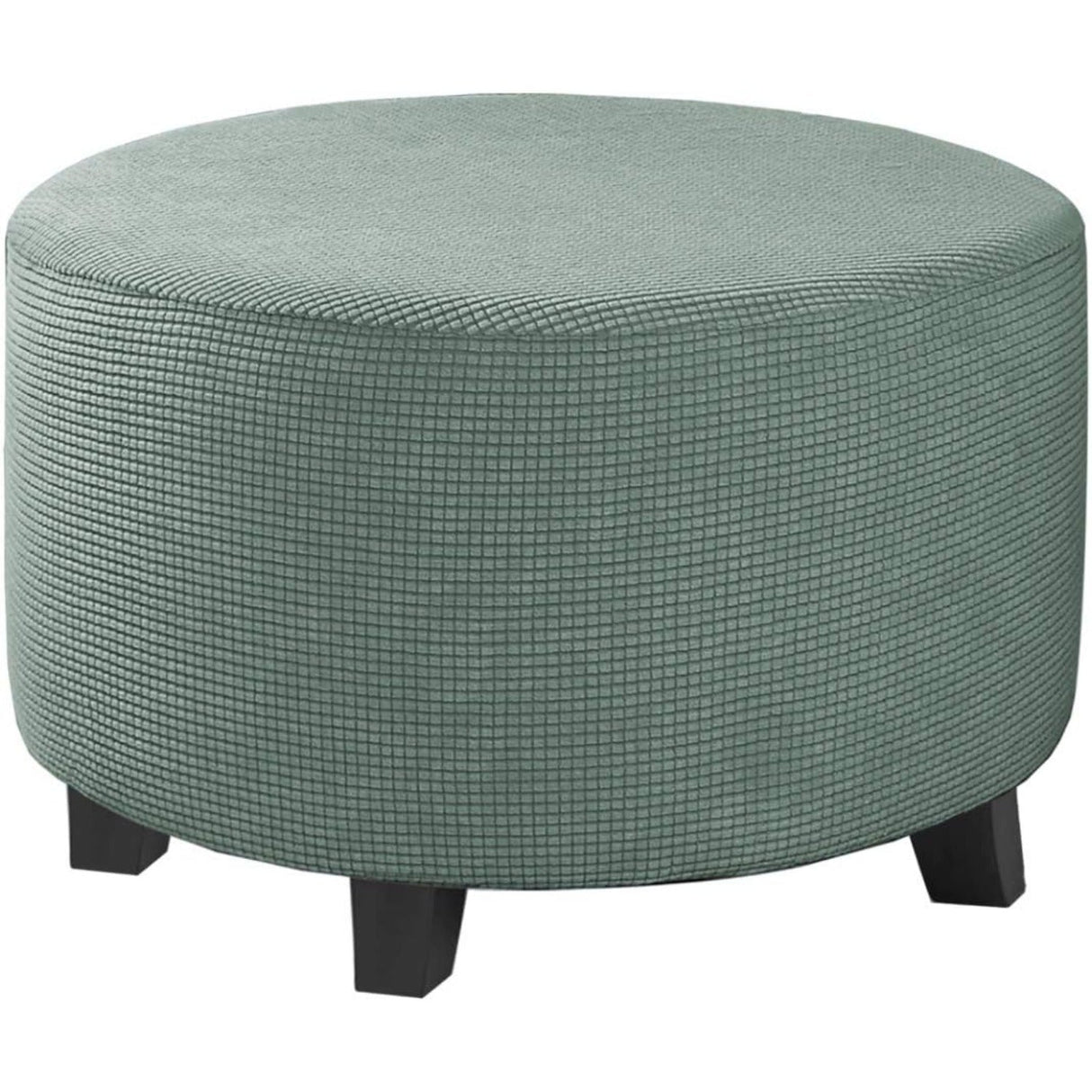 Ottoman Cover Slipcover Rectangle Fit Length Footrest Sofa Slipcovers Stool Cover