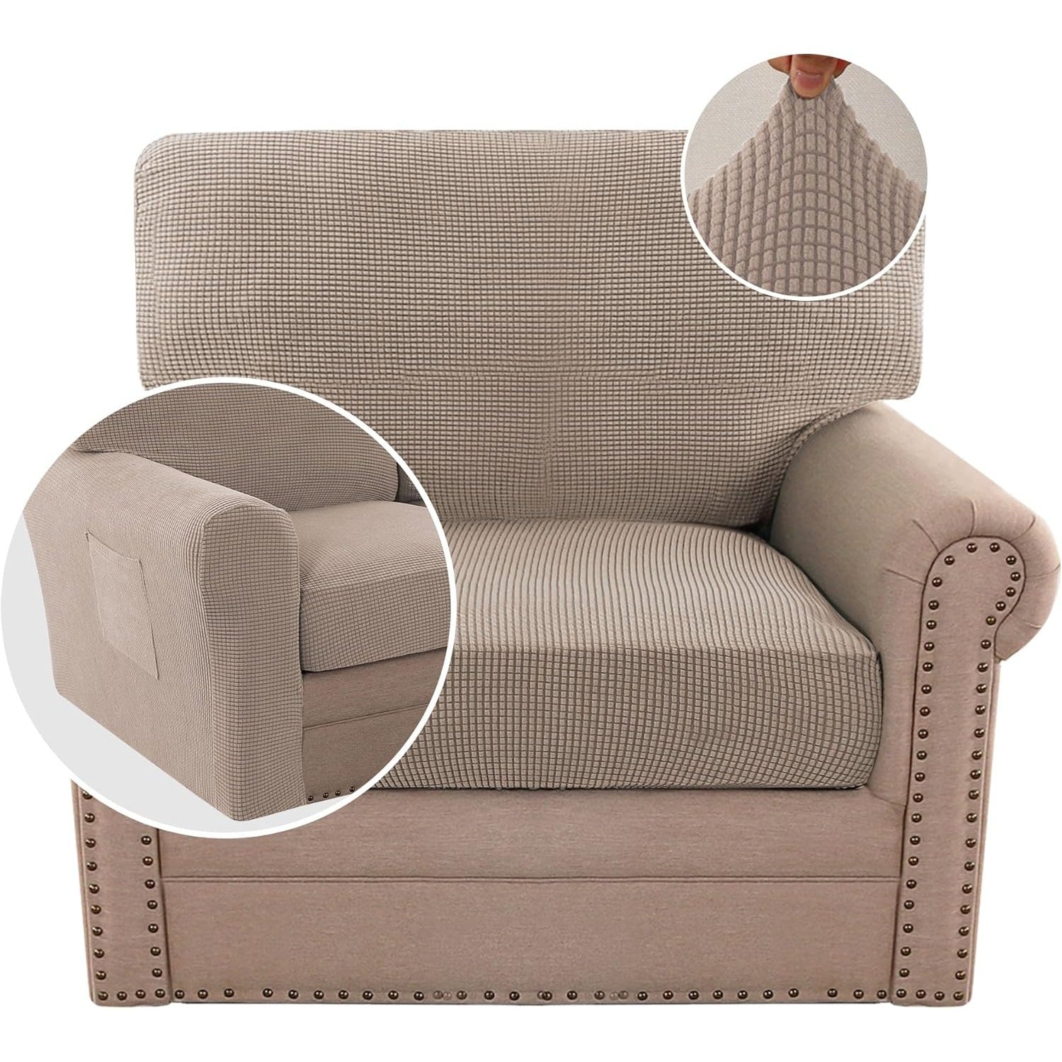 Multi-Pieces Chair Covers Stretch Couch Covers