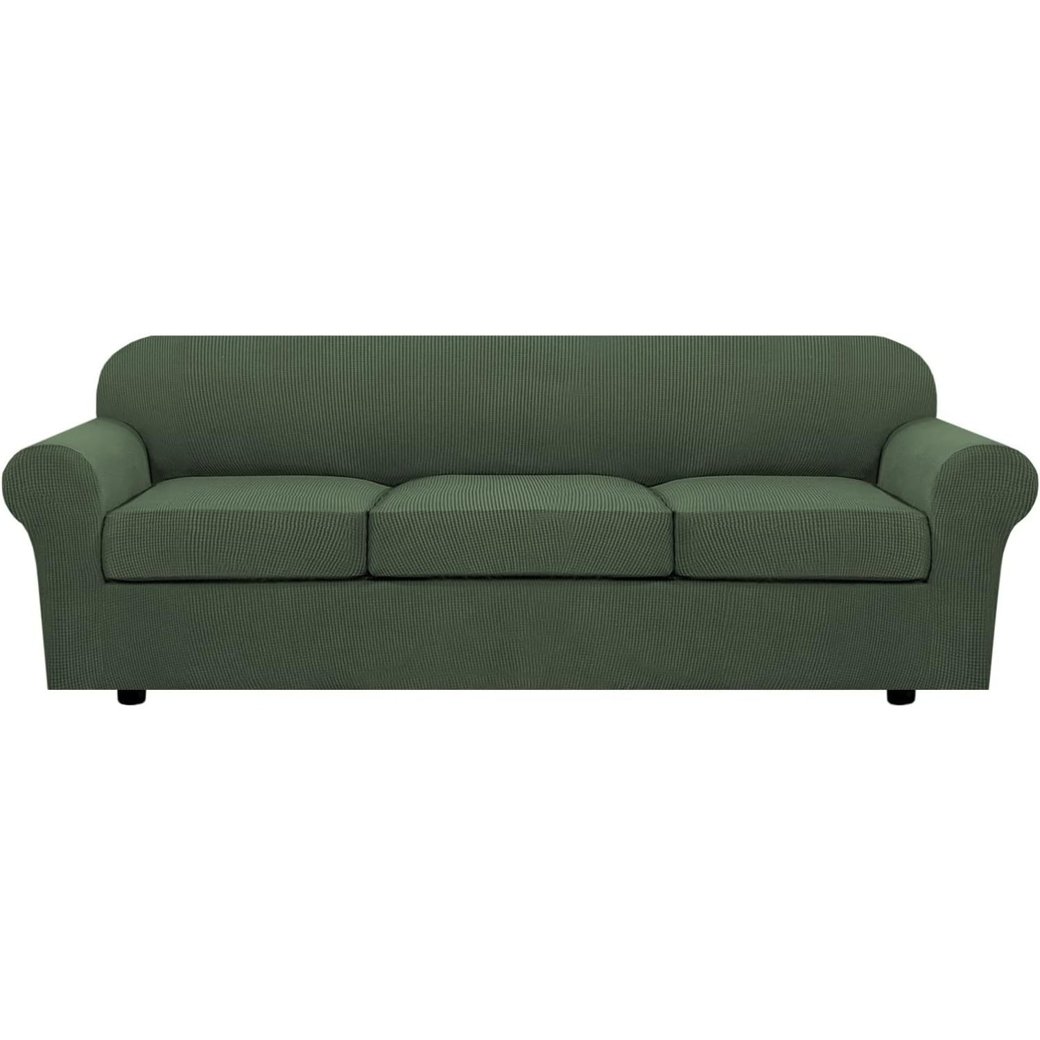 4 Piece Stretch Couch Covers for Cushion Couch Sofa Furniture Slipcovers