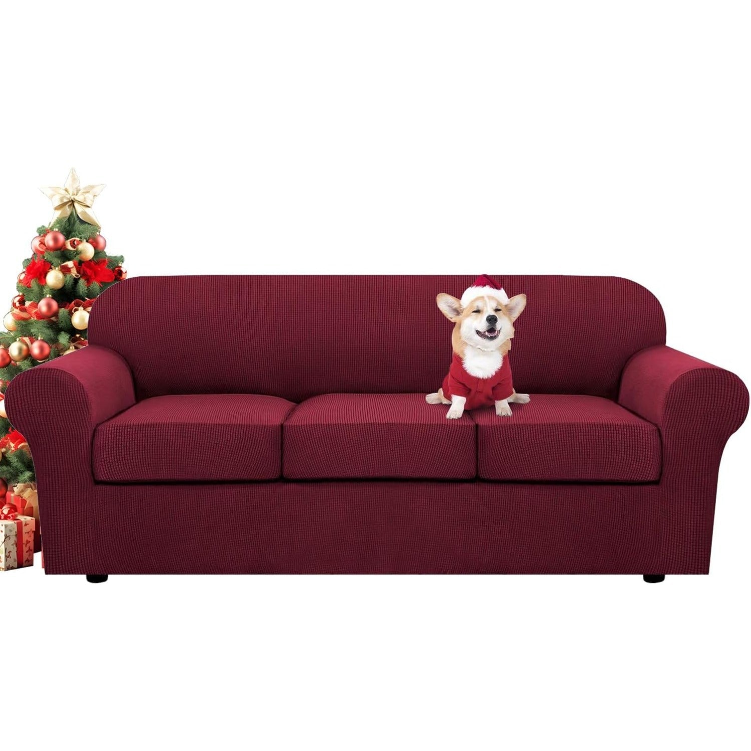 Multi Piece Stretch Sofa Cover Living Room Furniture Slipcovers