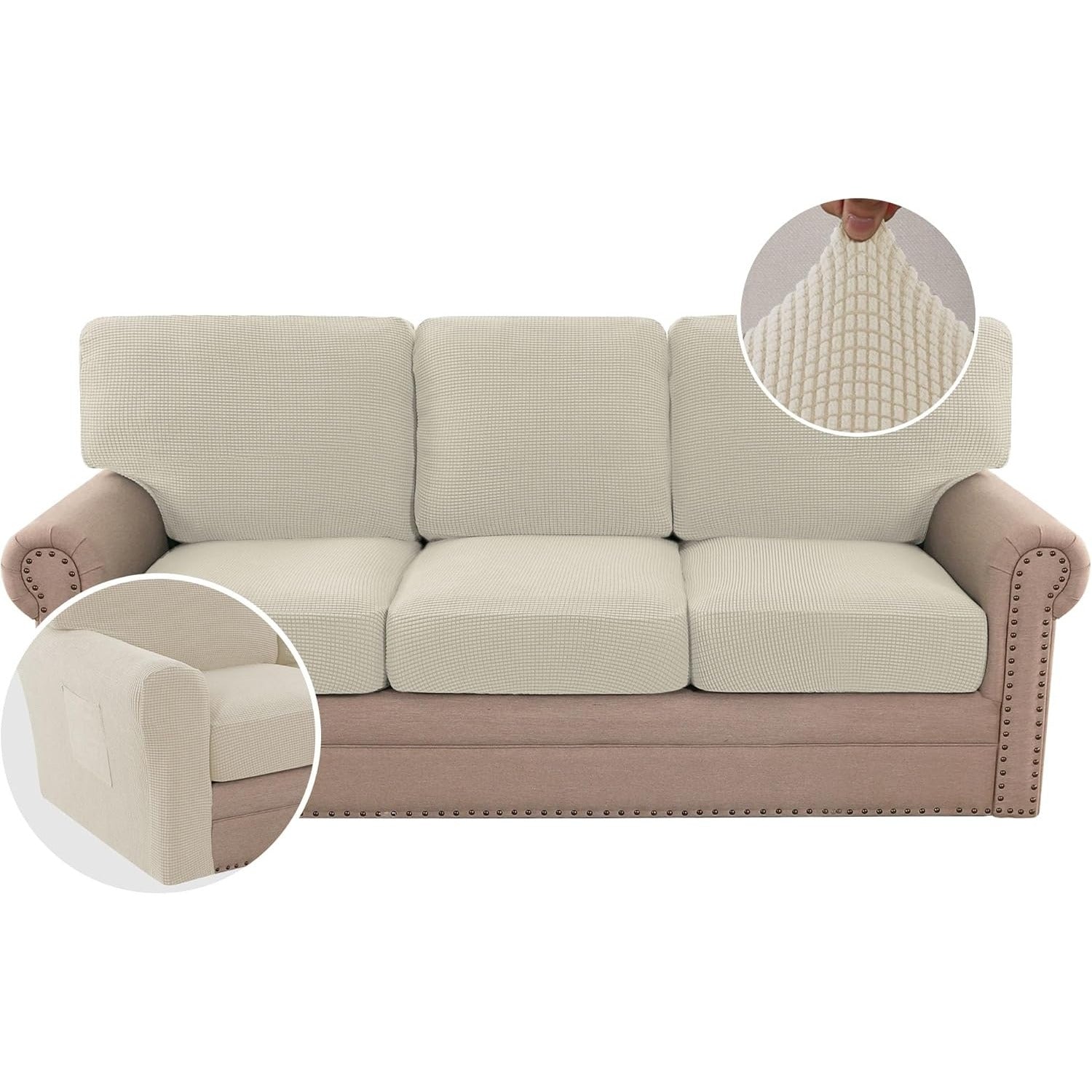Multi-Pieces Chair Covers Stretch Couch Covers