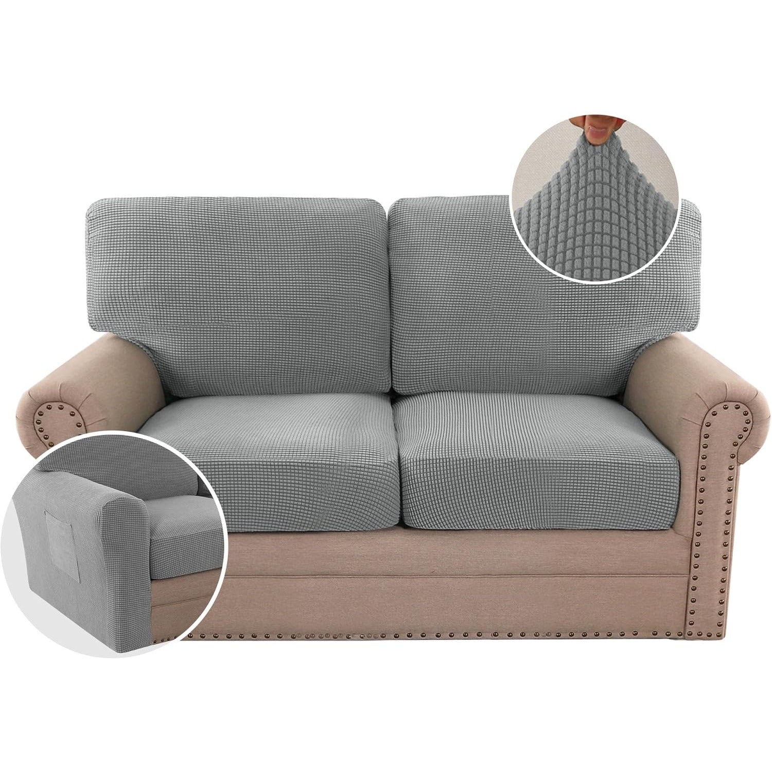 Multi-Pieces Chair Covers Stretch Couch Covers