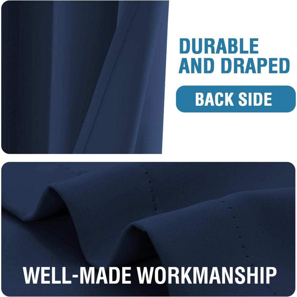 H.VERSAILTEX Doorway Curtain Blackout Closet Door Curtain Room Divider