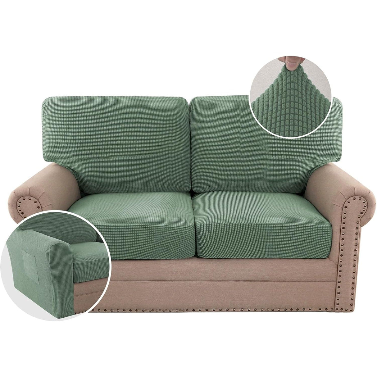 Multi-Pieces Chair Covers Stretch Couch Covers