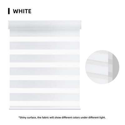 Motorized Zebra Shades 100% Blackout 95mm Chloris