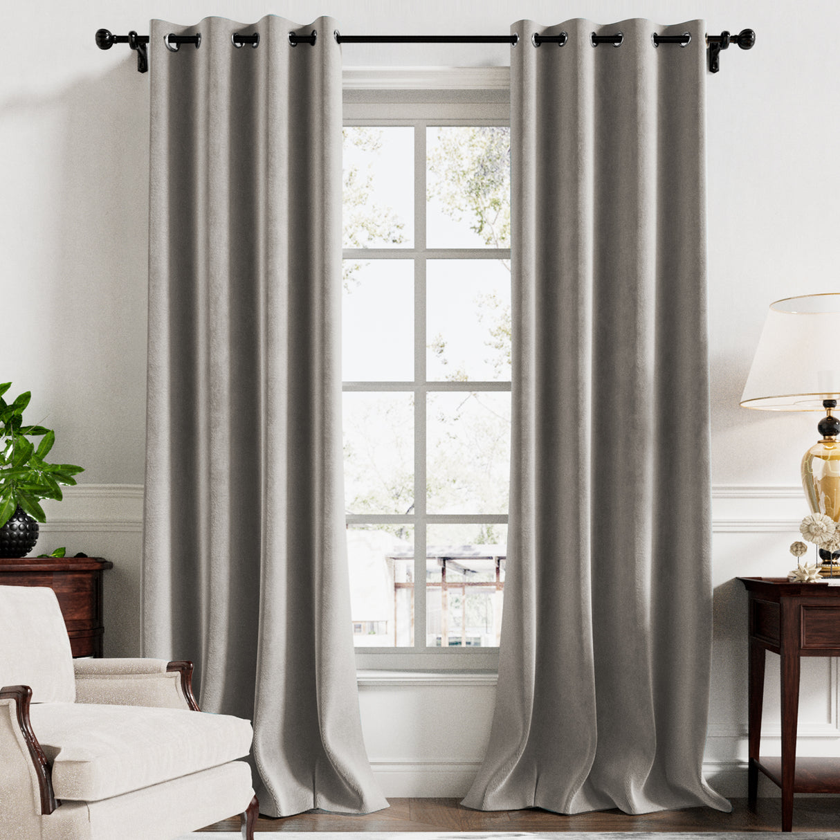 Velvet Curtains