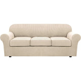 4 Piece Stretch Couch Covers for Cushion Couch Sofa Furniture Slipcovers