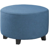 Ottoman Cover Slipcover Rectangle Fit Length Footrest Sofa Slipcovers Stool Cover