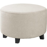 Ottoman Cover Slipcover Rectangle Fit Length Footrest Sofa Slipcovers Stool Cover