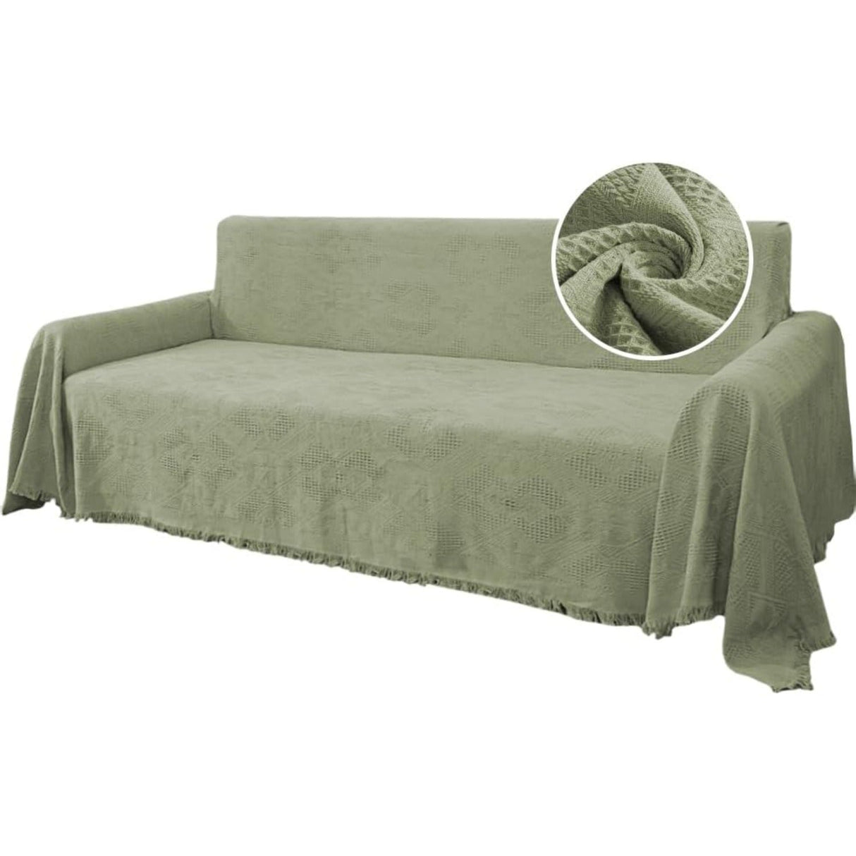 H.VERSAILTEX Cotton Sofa Covers Couch Cover
