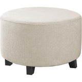 Ottoman Cover Slipcover Rectangle Fit Length Footrest Sofa Slipcovers Stool Cover