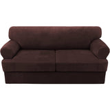 Sofa Slipcovers Thick Velvet Couch Cover Stretch T Cushion Sofa Covers Individual T Cushion Covers,