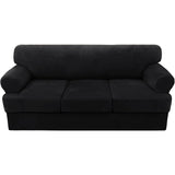 Sofa Slipcovers Thick Velvet Couch Cover Stretch T Cushion Sofa Covers Individual T Cushion Covers,