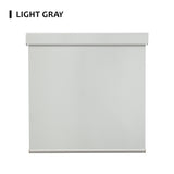 Hardwired Motorized Roller Shades 100% Blackout Vinyl
