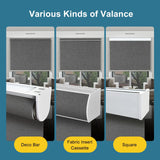 Hardwired Motorized Roller Shades 100% Blackout Dual-Sided Bouvardia
