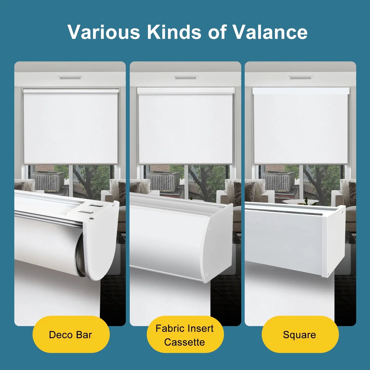 Hardwired Motorized Roller Shades 100% Blackout Vinyl