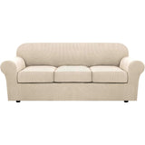 4 Piece Stretch Couch Covers for Cushion Couch Sofa Furniture Slipcovers