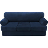 Sofa Slipcovers Thick Velvet Couch Cover Stretch T Cushion Sofa Covers Individual T Cushion Covers,