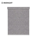 Hardwired Motorized Roller Shades 100% Blackout Safari