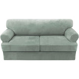 Sofa Slipcovers Thick Velvet Couch Cover Stretch T Cushion Sofa Covers Individual T Cushion Covers,