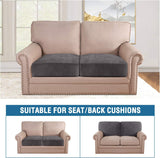 Velvet Stretch Couch Cushion Cover Plush Cushion Slipcover